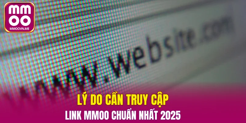 Nguyên nhân bạn cần truy cập link vào MMOO