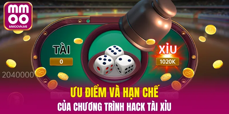 Nhóm Kéo Baccarat - Chìa Khóa Vàng Giúp Bạn Thắng Lớn 9 Ưu điểm và hạn chế của chương trình hack tài xỉu