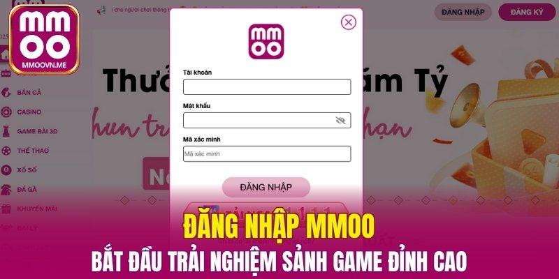 đăng nhập mmoo
